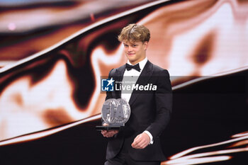 2023-12-08 - ARON Paul, FIA Formula 3 Championship for Drivers - 3rd place, portrait during the 2023 FIA Prize Giving Ceremony in Baky on December 8, 2023 at Baku Convention Center in Baku, Azerbaijan - FIA PRIZE GIVING 2023 - BAKU - FORMULA 1 - MOTORS