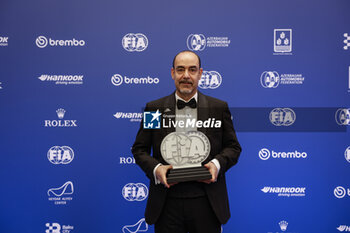 2023-12-08 - KALAWADH Sadiq, FIA outstanding official of the year, portrait during the 2023 FIA Prize Giving Ceremony in Baky on December 8, 2023 at Baku Convention Center in Baku, Azerbaijan - FIA PRIZE GIVING 2023 - BAKU - FORMULA 1 - MOTORS