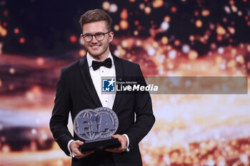 2023-12-08 - HANSEN Kevin, FIA World Rallycross Championship - 2nd Place, portrait during the 2023 FIA Prize Giving Ceremony in Baky on December 8, 2023 at Baku Convention Center in Baku, Azerbaijan - FIA PRIZE GIVING 2023 - BAKU - FORMULA 1 - MOTORS
