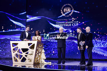 2023-12-08 - URBITSCH Florian & REICHLE Tobias, FIA Founding Members" Club Heritage Cup - Champion, portrait during the 2023 FIA Prize Giving Ceremony in Baky on December 8, 2023 at Baku Convention Center in Baku, Azerbaijan - FIA PRIZE GIVING 2023 - BAKU - FORMULA 1 - MOTORS