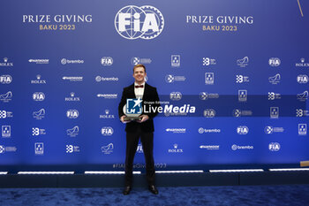 2023-12-08 - CASSIDY Nick, ABB FIA Formula E World Championship - 2nd Place, portrait during the 2023 FIA Prize Giving Ceremony in Baky on December 8, 2023 at Baku Convention Center in Baku, Azerbaijan - FIA PRIZE GIVING 2023 - BAKU - FORMULA 1 - MOTORS