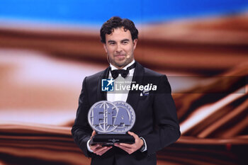 2023-12-08 - PEREZ Sergio, FIA Formula One World Championship - 2nd Place, portrait during the 2023 FIA Prize Giving Ceremony in Baky on December 8, 2023 at Baku Convention Center in Baku, Azerbaijan - FIA PRIZE GIVING 2023 - BAKU - FORMULA 1 - MOTORS