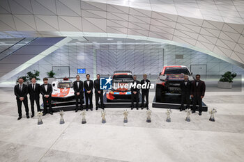 2023-12-08 - FAMILY PICTURE TOYOTA during the 2023 FIA Prize Giving Ceremony in Baky on December 8, 2023 at Baku Convention Center in Baku, Azerbaijan - FIA PRIZE GIVING 2023 - BAKU - FORMULA 1 - MOTORS