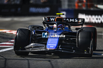 2023-03-26 - 02 SARGEANT Logan (usa), Williams Racing FW46, action during the Formula 1 Grand Prix de Monaco 2024, 8th round of the 2024 Formula One World Championship from May 23 to 26, 2024 on the Circuit de Monaco, in Monaco - F1 - MONACO GRAND PRIX 2024 - FORMULA 1 - MOTORS