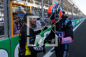 2023-03-19 - DOOHAN Jack (aus), UNI-Virtuosi Racing, Dallara F2, portrait, celebrating his second place during the 2nd round of the 2023 FIA Formula 2 Championship from March 17 to 19, 2023 on the Jeddah Corniche Circuit, in Jeddah, Saudi Arabia - AUTO - FORMULA 2 2023 - SAUDI ARABIA - FORMULA 2 - MOTORS