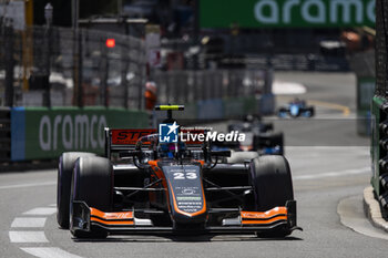 2023-05-25 - 23 CORREA Juan Manuel (usa), Van Amersfoort Racing, Dallara F2, action during the 5th round of the 2023 FIA Formula 2 Championship from May 26 to 28, 2023 on the Circuit de Monaco, in Monaco - AUTO - FORMULA 2 2023 - MONACO - FORMULA 2 - MOTORS