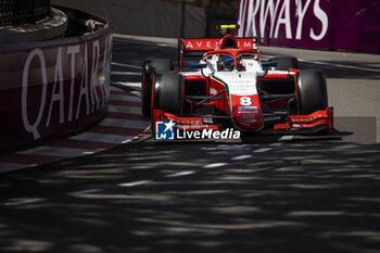 2023-05-25 - 08 BEARMAN Oliver (gbr), Prema Racing, Dallara F2, action during the 5th round of the 2023 FIA Formula 2 Championship from May 26 to 28, 2023 on the Circuit de Monaco, in Monaco - AUTO - FORMULA 2 2023 - MONACO - FORMULA 2 - MOTORS