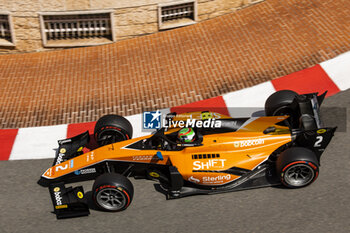 2023-05-25 - 02 DARUVALA Jehan (ind), MP Motorsport, Dallara F2, action during the 5th round of the 2023 FIA Formula 2 Championship from May 26 to 28, 2023 on the Circuit de Monaco, in Monaco - AUTO - FORMULA 2 2023 - MONACO - FORMULA 2 - MOTORS