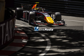 2023-05-25 - 10 HADJAR Isack (fra), Hitech Grand Prix, Dallara F2, action during the 5th round of the 2023 FIA Formula 2 Championship from May 26 to 28, 2023 on the Circuit de Monaco, in Monaco - AUTO - FORMULA 2 2023 - MONACO - FORMULA 2 - MOTORS
