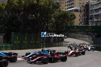 2023-05-27 - Start of the race, 05 POURCHAIRE Théo (fra), ART Grand Prix, Dallara F2, action during the 5th round of the 2023 FIA Formula 2 Championship from May 26 to 28, 2023 on the Circuit de Monaco, in Monaco - AUTO - FORMULA 2 2023 - MONACO - FORMULA 2 - MOTORS