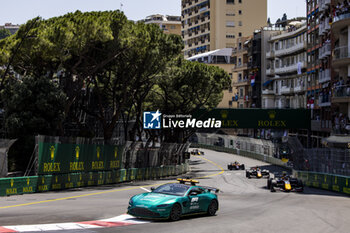 2023-05-27 - Safety car during the 5th round of the 2023 FIA Formula 2 Championship from May 26 to 28, 2023 on the Circuit de Monaco, in Monaco - AUTO - FORMULA 2 2023 - MONACO - FORMULA 2 - MOTORS
