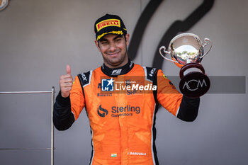2023-05-27 - DARUVALA Jehan (ind), MP Motorsport, Dallara F2, portrait on the podium during the 5th round of the 2023 FIA Formula 2 Championship from May 26 to 28, 2023 on the Circuit de Monaco, in Monaco - AUTO - FORMULA 2 2023 - MONACO - FORMULA 2 - MOTORS