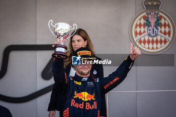 2023-05-27 - CRAWFORD Jak (usa), Hitech Grand Prix, Dallara F2, portrait on the podium during the 5th round of the 2023 FIA Formula 2 Championship from May 26 to 28, 2023 on the Circuit de Monaco, in Monaco - AUTO - FORMULA 2 2023 - MONACO - FORMULA 2 - MOTORS