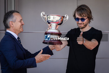 2023-05-27 - PIC Charles (fra), DAMS owner, on the podium during the 5th round of the 2023 FIA Formula 2 Championship from May 26 to 28, 2023 on the Circuit de Monaco, in Monaco - AUTO - FORMULA 2 2023 - MONACO - FORMULA 2 - MOTORS