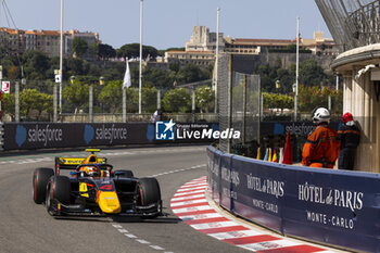 2023-05-28 - 04 FITTIPALDI Enzo (bra), Rodin Carlin, Dallara F2, action during the 5th round of the 2023 FIA Formula 2 Championship from May 26 to 28, 2023 on the Circuit de Monaco, in Monaco - AUTO - FORMULA 2 2023 - MONACO - FORMULA 2 - MOTORS