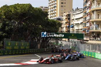 2023-05-28 - Start of the race, 07 VESTI Frederik (dnk), Prema Racing, Dallara F2, action during the 5th round of the 2023 FIA Formula 2 Championship from May 26 to 28, 2023 on the Circuit de Monaco, in Monaco - AUTO - FORMULA 2 2023 - MONACO - FORMULA 2 - MOTORS