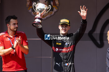 2023-05-28 - POURCHAIRE Théo (fra), ART Grand Prix, Dallara F2, portraiton the podium during the 5th round of the 2023 FIA Formula 2 Championship from May 26 to 28, 2023 on the Circuit de Monaco, in Monaco - AUTO - FORMULA 2 2023 - MONACO - FORMULA 2 - MOTORS