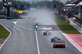 2023-06-03 - Safety car during the 6th round of the 2023 FIA Formula 2 Championship from June 2 to 4, 2023 on the Circuit de Barcelona-Catalunya, in Montmelo, Spain - AUTO - FORMULA 2 2023 - SPAIN - FORMULA 2 - MOTORS