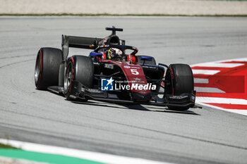 2023-06-04 - 05 POURCHAIRE Théo (fra), ART Grand Prix, Dallara F2, action during the 6th round of the 2023 FIA Formula 2 Championship from June 2 to 4, 2023 on the Circuit de Barcelona-Catalunya, in Montmelo, Spain - AUTO - FORMULA 2 2023 - SPAIN - FORMULA 2 - MOTORS