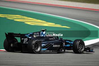 2023-06-04 - 12 LECLERC Arthur (mco), DAMS, Dallara F2, action during the 6th round of the 2023 FIA Formula 2 Championship from June 2 to 4, 2023 on the Circuit de Barcelona-Catalunya, in Montmelo, Spain - AUTO - FORMULA 2 2023 - SPAIN - FORMULA 2 - MOTORS