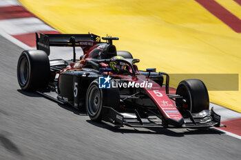 2023-06-04 - 05 POURCHAIRE Théo (fra), ART Grand Prix, Dallara F2, action during the 6th round of the 2023 FIA Formula 2 Championship from June 2 to 4, 2023 on the Circuit de Barcelona-Catalunya, in Montmelo, Spain - AUTO - FORMULA 2 2023 - SPAIN - FORMULA 2 - MOTORS