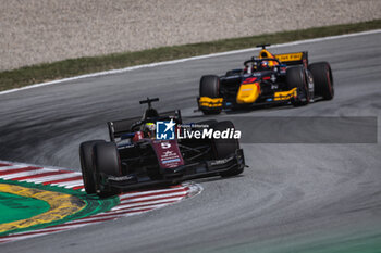 2023-06-02 - 05 POURCHAIRE Théo (fra), ART Grand Prix, Dallara F2, action during the 6th round of the 2023 FIA Formula 2 Championship from June 2 to 4, 2023 on the Circuit de Barcelona-Catalunya, in Montmelo, Spain - AUTO - FORMULA 2 2023 - SPAIN - FORMULA 2 - MOTORS
