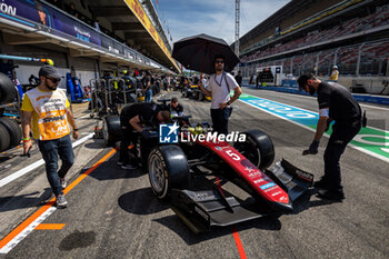 2023-06-02 - POURCHAIRE Théo (fra), ART Grand Prix, Dallara F2, portrait during the 6th round of the 2023 FIA Formula 2 Championship from June 2 to 4, 2023 on the Circuit de Barcelona-Catalunya, in Montmelo, Spain - AUTO - FORMULA 2 2023 - SPAIN - FORMULA 2 - MOTORS