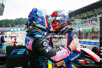 2023-07-01 - MARTINS Victor (fra), ART Grand Prix, Dallara F2, NOVALAK Clément (fra), Trident Racing, Dallara F2, portrait, during the 7th round of the 2023 FIA Formula 2 Championship from June 30 to July 2, 2023 on the Red Bull Ring, in Spielberg, Austria - AUTO - FORMULA 2 2023 - AUSTRIA - FORMULA 2 - MOTORS