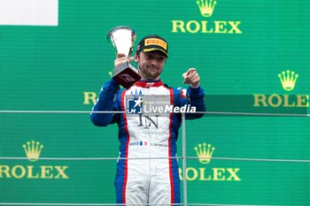 2023-07-01 - NOVALAK Clément (fra), Trident Racing, Dallara F2, portrait on the podium during the 7th round of the 2023 FIA Formula 2 Championship from June 30 to July 2, 2023 on the Red Bull Ring, in Spielberg, Austria - AUTO - FORMULA 2 2023 - AUSTRIA - FORMULA 2 - MOTORS