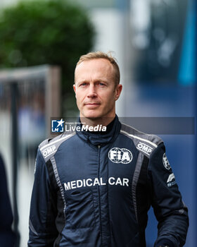 2023-07-01 - REINDLER Karl, FIA Medical Car driver, portrait, during the 7th round of the 2023 FIA Formula 2 Championship from June 30 to July 2, 2023 on the Red Bull Ring, in Spielberg, Austria - AUTO - FORMULA 2 2023 - AUSTRIA - FORMULA 2 - MOTORS