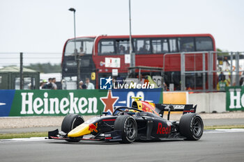 2023-07-09 - 10 HADJAR Isack (fra), Hitech Grand Prix, Dallara F2, action during the 8th round of the 2023 FIA Formula 2 Championship from July 7 to 9, 2023 on the Silverstone Circuit, in Silverstone, United Kingdom - AUTO - FORMULA 2 2023 - SILVERSTONE - FORMULA 2 - MOTORS
