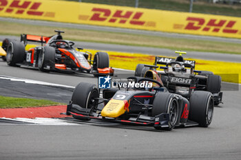 2023-07-09 - 09 CRAWFORD Jak (usa), Hitech Grand Prix, Dallara F2, action during the 8th round of the 2023 FIA Formula 2 Championship from July 7 to 9, 2023 on the Silverstone Circuit, in Silverstone, United Kingdom - AUTO - FORMULA 2 2023 - SILVERSTONE - FORMULA 2 - MOTORS