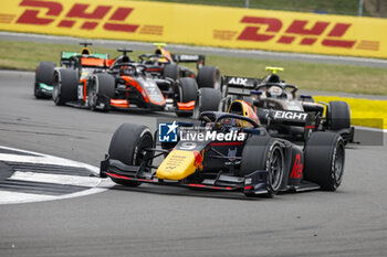 2023-07-09 - 09 CRAWFORD Jak (usa), Hitech Grand Prix, Dallara F2, action during the 8th round of the 2023 FIA Formula 2 Championship from July 7 to 9, 2023 on the Silverstone Circuit, in Silverstone, United Kingdom - AUTO - FORMULA 2 2023 - SILVERSTONE - FORMULA 2 - MOTORS