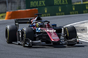 2023-07-23 - 05 POURCHAIRE Théo (fra), ART Grand Prix, Dallara F2, action during the 9th round of the 2023 FIA Formula 2 Championship from July 21 to 23, 2023 on the Hungaroring, in Mogyorod, Hungary - AUTO - FORMULA 2 2023 - HUNGARY - FORMULA 2 - MOTORS