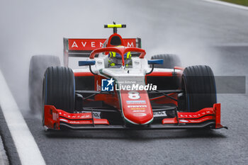 2023-07-28 - 08 BEARMAN Oliver (gbr), Prema Racing, Dallara F2, action during the 10th round of the 2023 FIA Formula 2 Championship from July 28 to 30, 2023 on the Circuit de Spa-Francorchamps, in Stavelot, Belgium - AUTO - FORMULA 2 2023 - SPA - FORMULA 2 - MOTORS