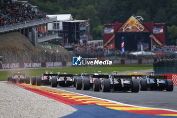 2023-07-30 - start, depart, during the 10th round of the 2023 FIA Formula 2 Championship from July 28 to 30, 2023 on the Circuit de Spa-Francorchamps, in Stavelot, Belgium - AUTO - FORMULA 2 2023 - SPA - FORMULA 2 - MOTORS