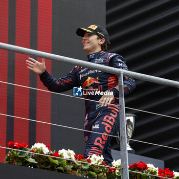 2023-07-30 - FITTIPALDI Enzo (bra), Rodin Carlin, Dallara F2, portrait, podium during the 10th round of the 2023 FIA Formula 2 Championship from July 28 to 30, 2023 on the Circuit de Spa-Francorchamps, in Stavelot, Belgium - AUTO - FORMULA 2 2023 - SPA - FORMULA 2 - MOTORS