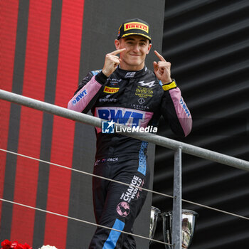 2023-07-30 - DOOHAN Jack (aus), UNI-Virtuosi Racing, Dallara F2, portrait, podium during the 10th round of the 2023 FIA Formula 2 Championship from July 28 to 30, 2023 on the Circuit de Spa-Francorchamps, in Stavelot, Belgium - AUTO - FORMULA 2 2023 - SPA - FORMULA 2 - MOTORS