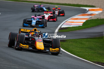 2023-08-27 - 03 MALONEY Zane (bb), Rodin Carlin, Dallara F2, action during the 11th round of the 2023 FIA Formula 2 Championship from August 25 to 28, 2023 on the Zandvoort Circuit, in Zandvoort, Netherlands - AUTO - FORMULA 2 2023 - ZANDVOORT - FORMULA 2 - MOTORS