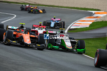 2023-08-27 - 02 DARUVALA Jehan (ind), MP Motorsport, Dallara F2, 25 BOSCHUNG Raplh (swi), Campos Racing, Dallara F2, action during the 11th round of the 2023 FIA Formula 2 Championship from August 25 to 28, 2023 on the Zandvoort Circuit, in Zandvoort, Netherlands - AUTO - FORMULA 2 2023 - ZANDVOORT - FORMULA 2 - MOTORS