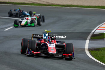 2023-08-27 - 21 NOVALAK Clément (fra), Trident Racing, Dallara F2, action during the 11th round of the 2023 FIA Formula 2 Championship from August 25 to 28, 2023 on the Zandvoort Circuit, in Zandvoort, Netherlands - AUTO - FORMULA 2 2023 - ZANDVOORT - FORMULA 2 - MOTORS