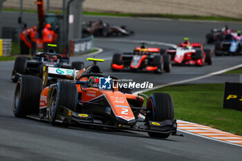 2023-08-27 - 02 DARUVALA Jehan (ind), MP Motorsport, Dallara F2, action during the 11th round of the 2023 FIA Formula 2 Championship from August 25 to 28, 2023 on the Zandvoort Circuit, in Zandvoort, Netherlands - AUTO - FORMULA 2 2023 - ZANDVOORT - FORMULA 2 - MOTORS