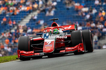 2023-08-25 - 07 VESTI Frederik (dnk), Prema Racing, Dallara F2, action during the 11th round of the 2023 FIA Formula 2 Championship from August 25 to 28, 2023 on the Zandvoort Circuit, in Zandvoort, Netherlands - AUTO - FORMULA 2 2023 - ZANDVOORT - FORMULA 2 - MOTORS