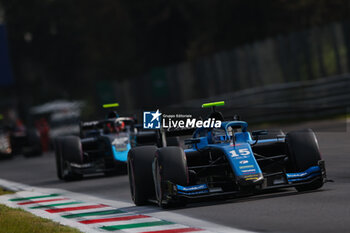 2023-09-03 - 15 CORDEEL Amaury (bel), UNI-Virtuosi Racing, Dallara F2, action during the 12th round of the 2023 FIA Formula 2 Championship from September 1 to 3, 2023 on the Autodromo Nazionale di Monza, in Monza, Italy - AUTO - FORMULA 2 2023 - MONZA - FORMULA 2 - MOTORS