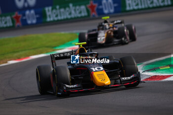 2023-09-03 - 10 HADJAR Isack (fra), Hitech Grand Prix, Dallara F2, action during the 12th round of the 2023 FIA Formula 2 Championship from September 1 to 3, 2023 on the Autodromo Nazionale di Monza, in Monza, Italy - AUTO - FORMULA 2 2023 - MONZA - FORMULA 2 - MOTORS