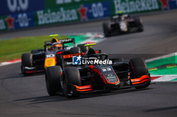 2023-09-03 - 23 CORREA Juan Manuel (usa), Van Amersfoort Racing, Dallara F2, action during the 12th round of the 2023 FIA Formula 2 Championship from September 1 to 3, 2023 on the Autodromo Nazionale di Monza, in Monza, Italy - AUTO - FORMULA 2 2023 - MONZA - FORMULA 2 - MOTORS