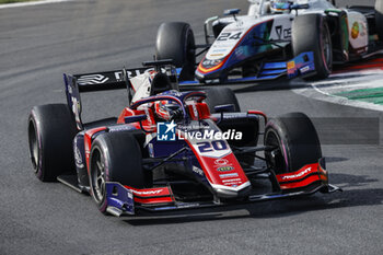 2023-09-03 - 20 STANEK Roman (cze), Trident Racing, Dallara F2, action during the 12th round of the 2023 FIA Formula 2 Championship from September 1 to 3, 2023 on the Autodromo Nazionale di Monza, in Monza, Italy - AUTO - FORMULA 2 2023 - MONZA - FORMULA 2 - MOTORS
