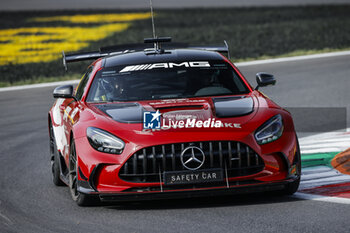 2023-09-03 - Mercedes AMG safety car, during the 12th round of the 2023 FIA Formula 2 Championship from September 1 to 3, 2023 on the Autodromo Nazionale di Monza, in Monza, Italy - AUTO - FORMULA 2 2023 - MONZA - FORMULA 2 - MOTORS