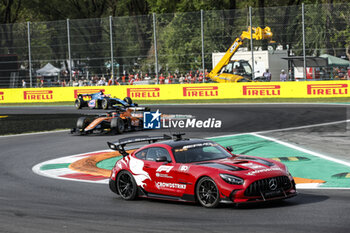2023-09-03 - Mercedes AMG safety car, during the 12th round of the 2023 FIA Formula 2 Championship from September 1 to 3, 2023 on the Autodromo Nazionale di Monza, in Monza, Italy - AUTO - FORMULA 2 2023 - MONZA - FORMULA 2 - MOTORS