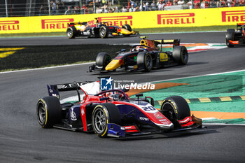 2023-09-03 - 20 STANEK Roman (cze), Trident Racing, Dallara F2, action during the 12th round of the 2023 FIA Formula 2 Championship from September 1 to 3, 2023 on the Autodromo Nazionale di Monza, in Monza, Italy - AUTO - FORMULA 2 2023 - MONZA - FORMULA 2 - MOTORS